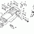CBR600F4 Rear fender ('99-'00