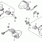 CB900F Ff / rr turn signal