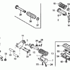 VTX1800C Подножки  (vtx1800c)