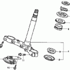 VTR1000F Траверса нижняя
