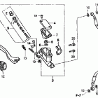 CR85RB Главный тормозной цилиндр - передний