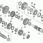 CRF250R Трансмиссия