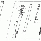 CB250 Передняя вилка