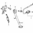 CBR1000RR Подножка