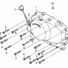 VT750DCB Крышка картера правая