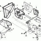 CRF150F Воздухозаборник