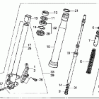 RVT1000R Передняя вилка