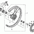 CRF250X Переднее колесо