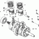 CMX250C Коленвал