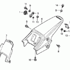 CRF70F Заднее крыло