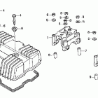CMX250C Крышка головки цилиндров