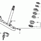 VTX1300S Траверса нижняя
