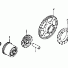 RVT1000R Муфта стартера