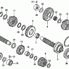VTR1000F Трансмиссия