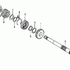 CRF50F Кик стартер