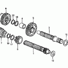 CRF50F Трансмиссия