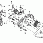 VT750CA Воздухозаборник