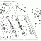 CR85RB Задний амортизатор
