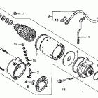 CB250 Стартер электрический