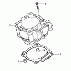 CRF250R Цилиндр