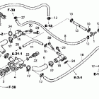 ST1300A Патрубки охлаждения