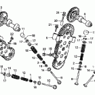 RVT1000R Распредвал и клапана