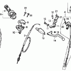CR85RB Рулевые переключатели и троса