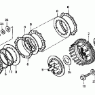 VT750DCB Сцепление
