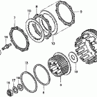 CB900F Сцепление