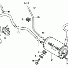 CB250 Адсорбер, системы улавливания паров топлива