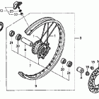 CR250R Переднее колесо