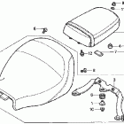 VTX1800C Сидение