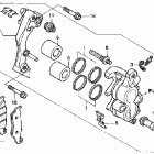 CRF450R Передний тормозной суппорт