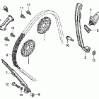 CBR1000RR Цепь ГРМ и натяжитель