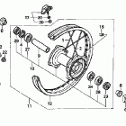 CRF450X Заднее колесо