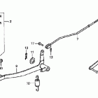 CRF50F Brake pedal @ kick starter arm