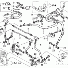 ST1300 Тормозные шланги передние