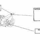CR85RB Предупредительные таблички
