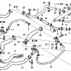 NRX1800EA Патрубки охлаждения