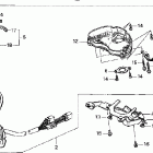 VTX1300S Спидометр