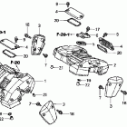 VTX1800F2 Крышка головки цилиндров