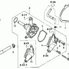 CBR600F4 Водяной насос