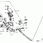 CRF250R Главный тормозной цилиндр - передний