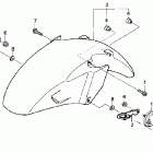 ST1300A Переднее крыло