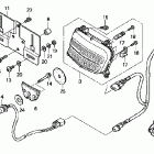 VTX1800N3 Задний фонарь