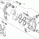 CRF450X Передний тормозной суппорт