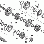 CRF450X Трансмиссия