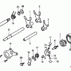 CR85RB Вилка переключения передач