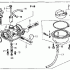 CRF70F Карбюратор