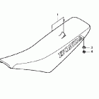 CRF100F Сидение